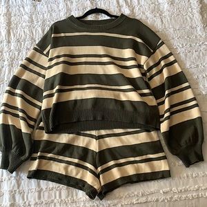 WORN ONCE Anthropology Sweater/Knit Set